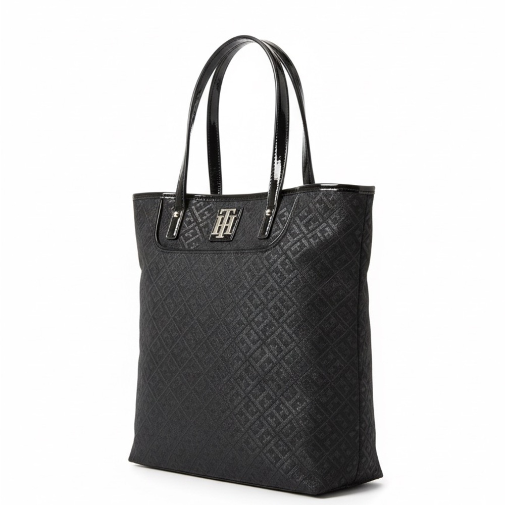 Elegant Black Tote Bag